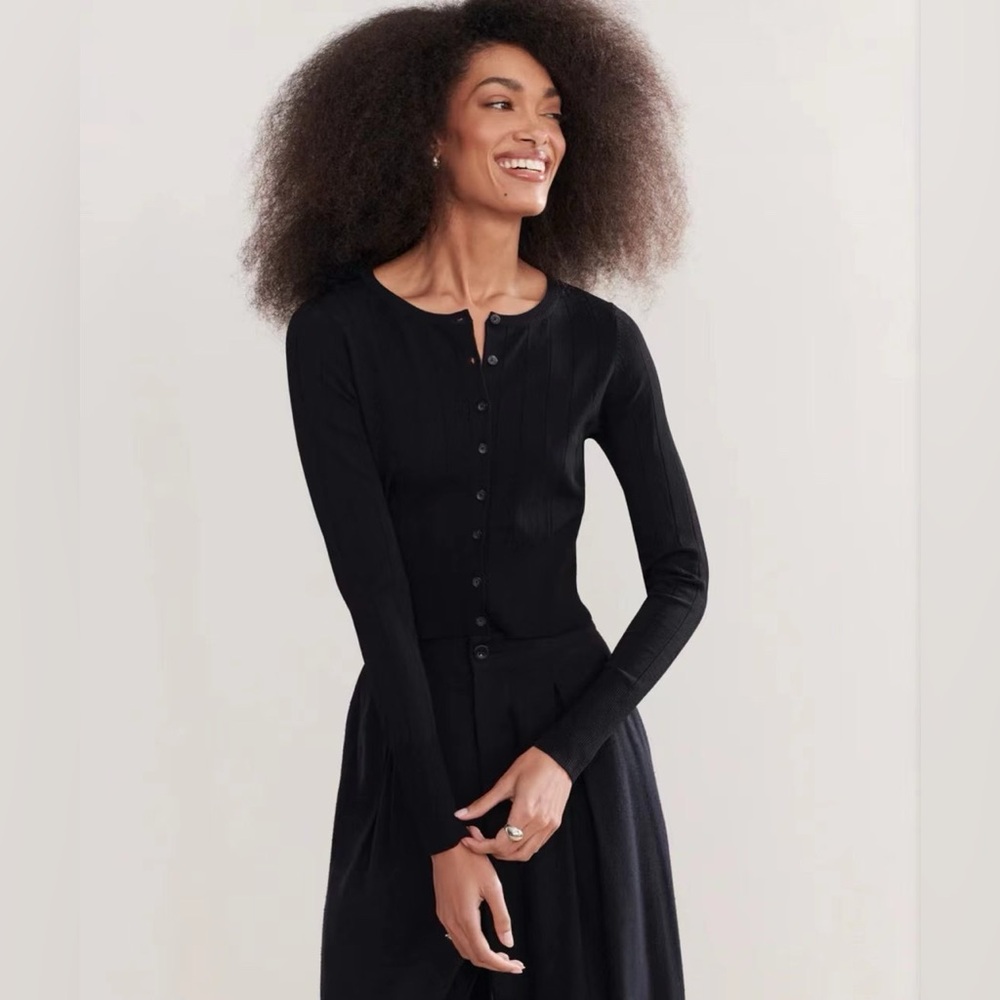 NEW: Jenni Kayne Ribbed Finley Cardigan - US M